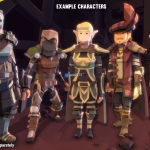 Screenshot #2 - POLYGON Modular Fantasy Hero Characters - Low Poly 3D Art by Synty