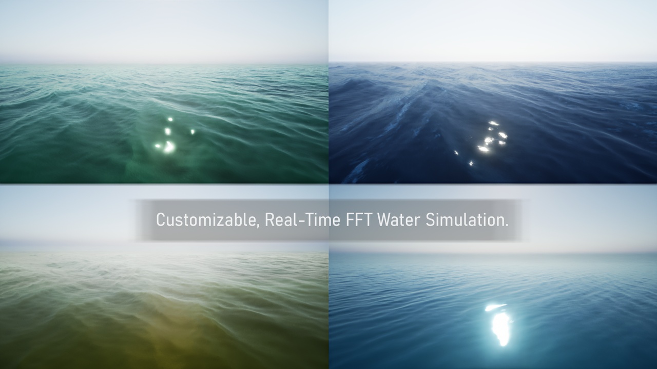 Screenshot #8 - Dynamic Real Water — Реалистичная система воды для Unreal Engine 5