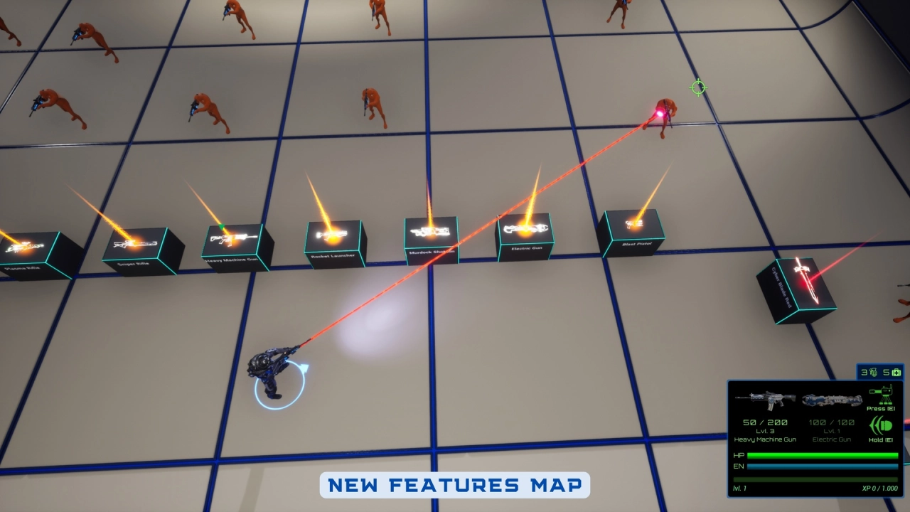 Screenshot #2 - Defender: Co-Op Top-Down Shooter UE5.6+  v3.1.2