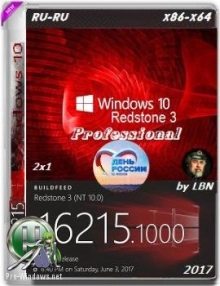 Windows 10 Pro 16215.1000 RS3 x86-x64 RU-RU