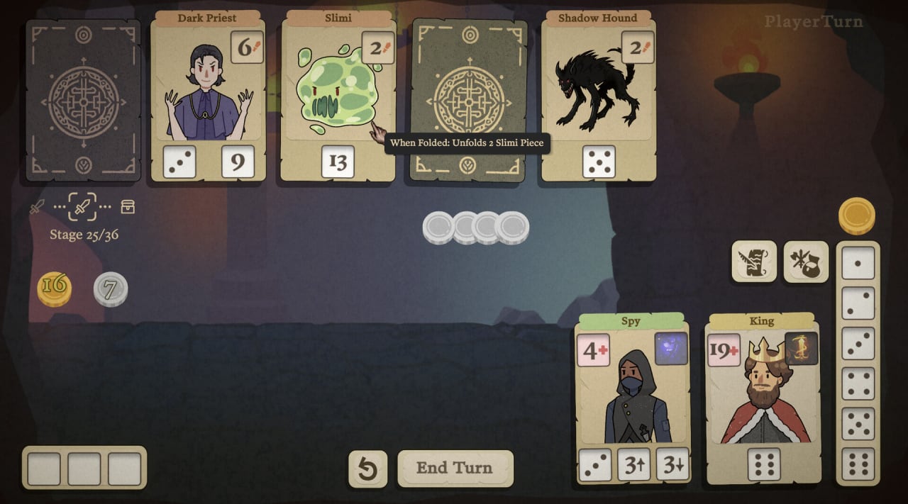 Screenshot #2 - Dice and Fold