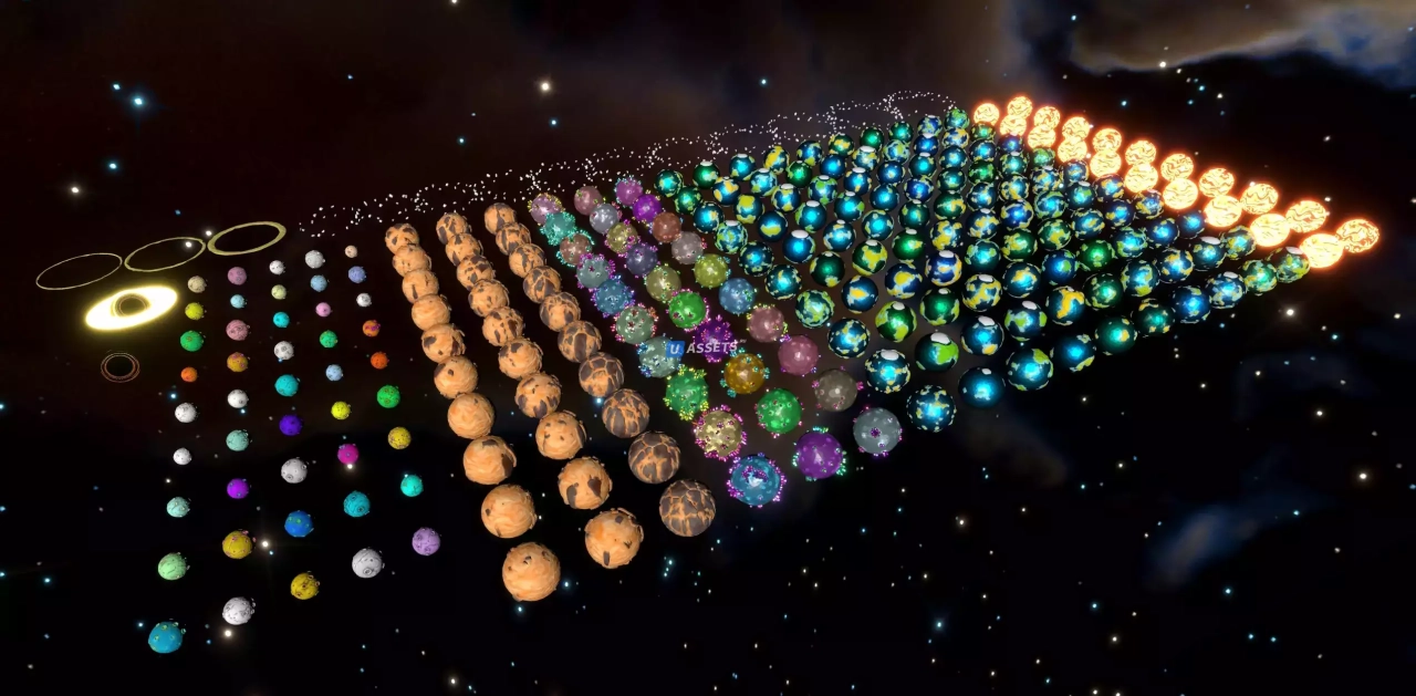 Screenshot #3 - Polygon Planets Pack