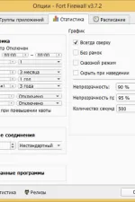Screenshot #2 - Fort Firewall 3.13.5 на русском
