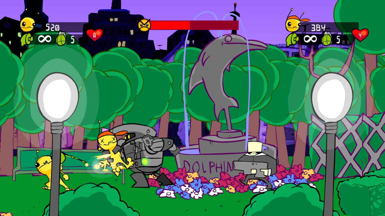 Screenshot #1 - Alien Hominid HD