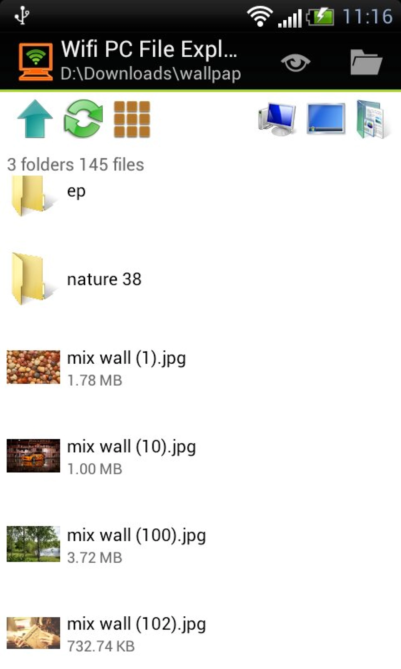 Screenshot #8 - WIFI PC FILE EXPLORER 1.5.26