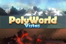 PolyWorld: Low Poly Vistas