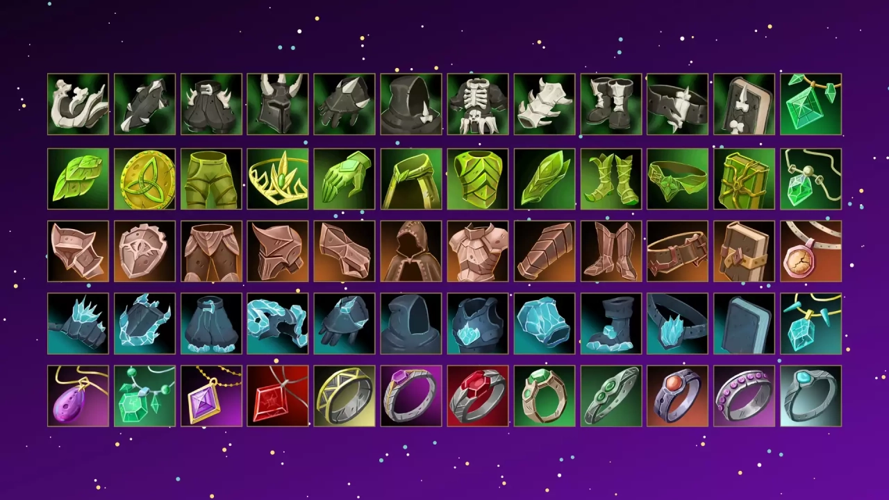 Screenshot #1 - Hand Painted Armor & Equipment Icons