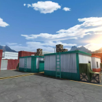 Screenshot #1 - Mobile FPS Game Environment & Assets, ice world map