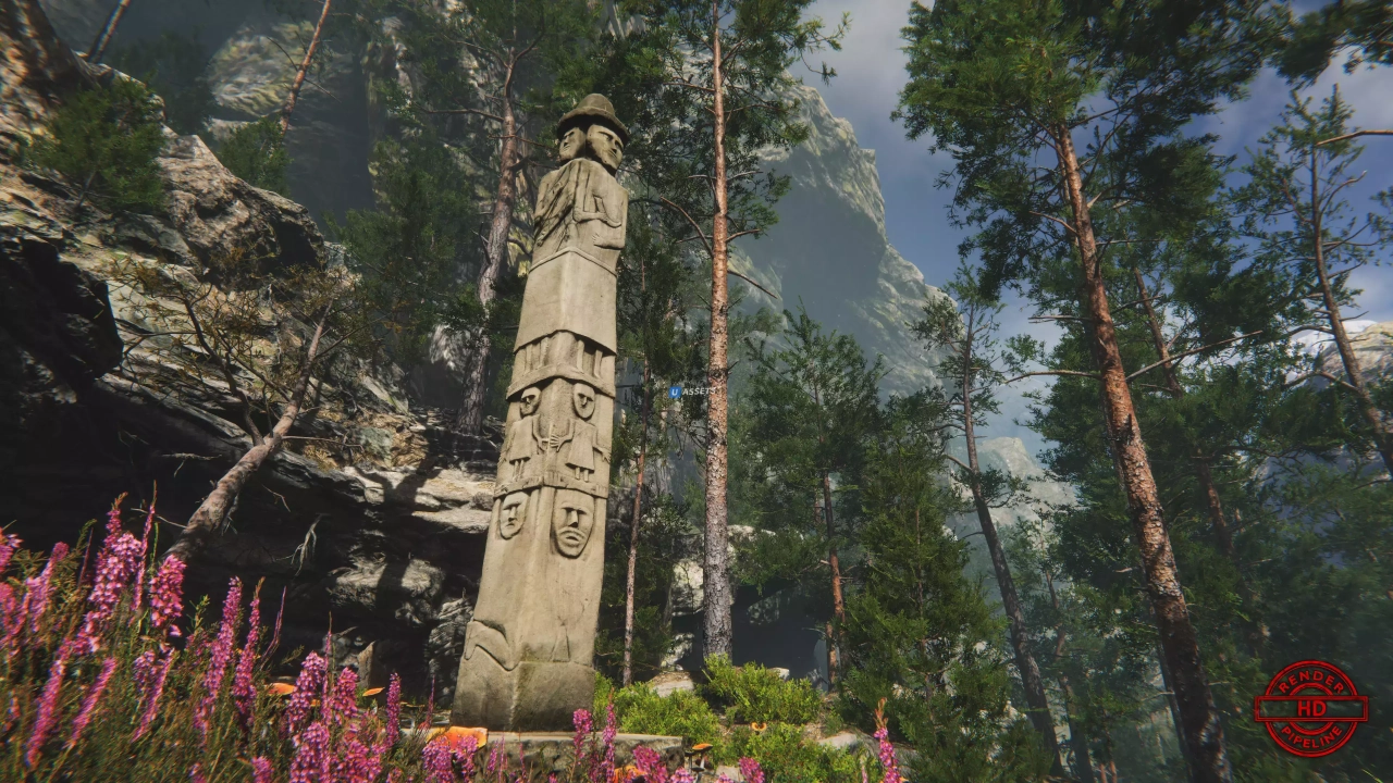Screenshot #4 - Mountain Environment - Dynamic Nature