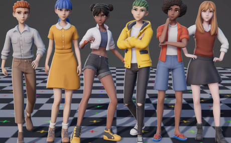 Modular Stylized Character