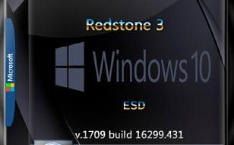Windows 10 Enterprise RS3 v.1709 With Update (16299.431) x64 by IZUAL v18.05.18 (esd)