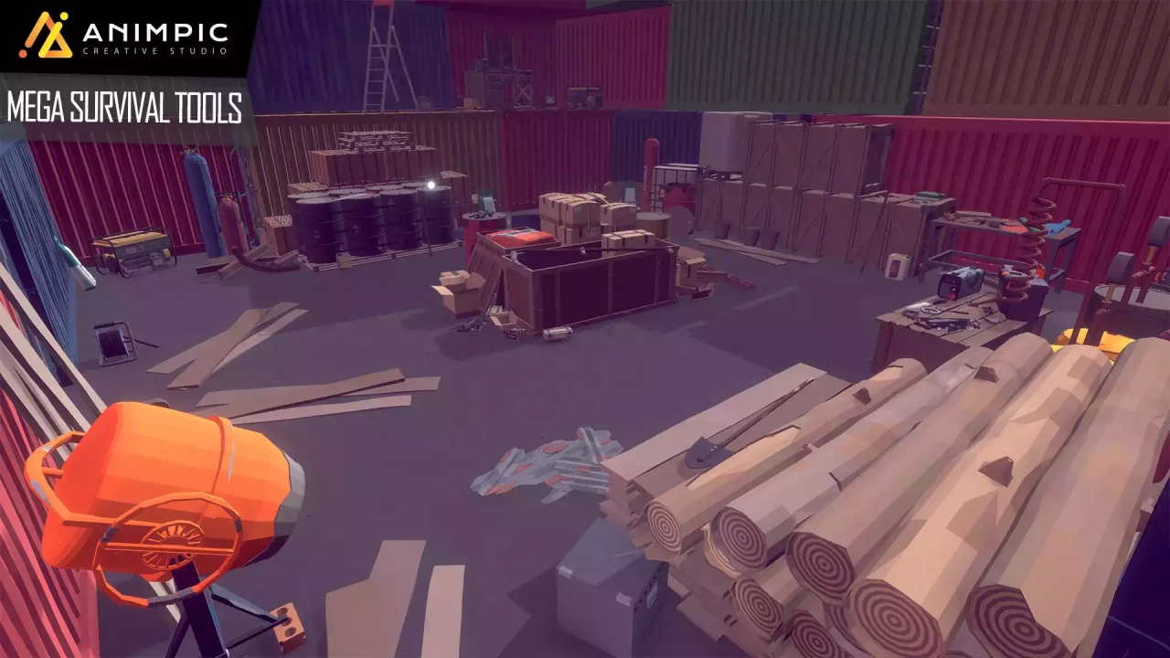 Screenshot #1 - POLY - Mega Survival Tools