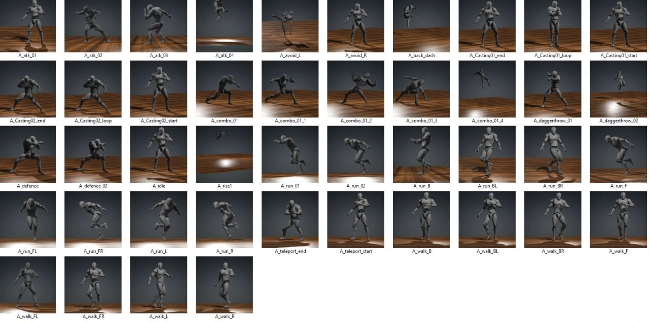 Screenshot #19 - MEGA bundle of +150 motion packs for iClone (8 GB)