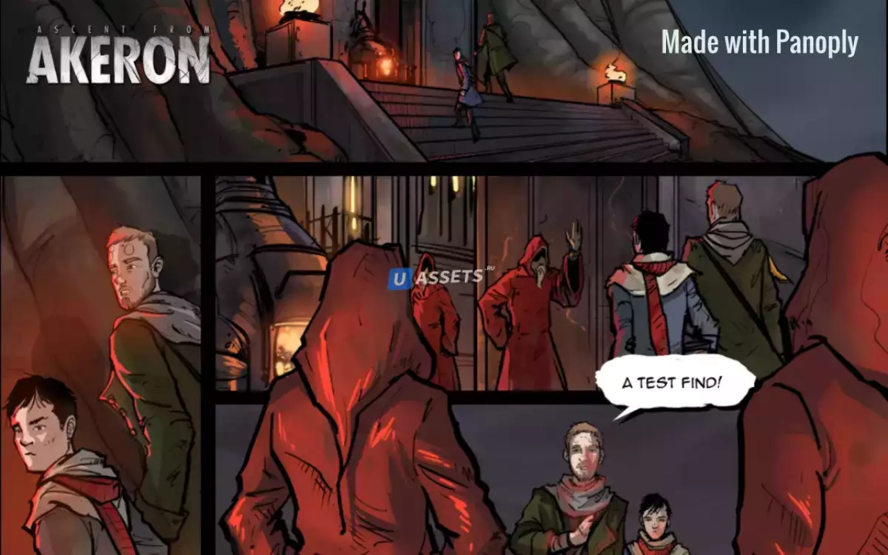 Screenshot #1 - Panoply Comics Splitscreen for Unity