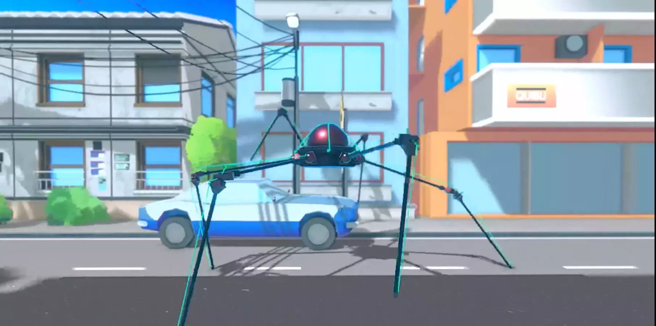 Screenshot #2 - Procedural Walk Animation