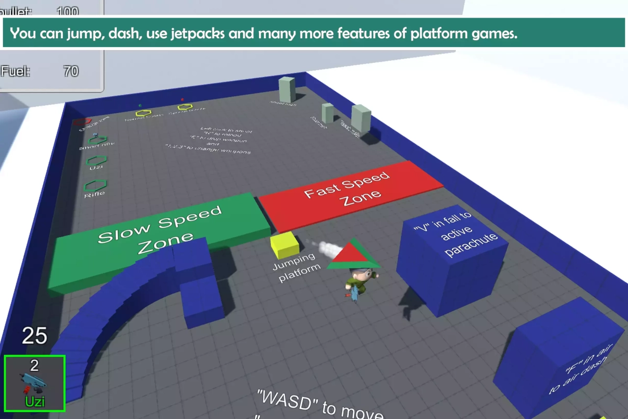 Screenshot #2 - Top Down Shooter Controller