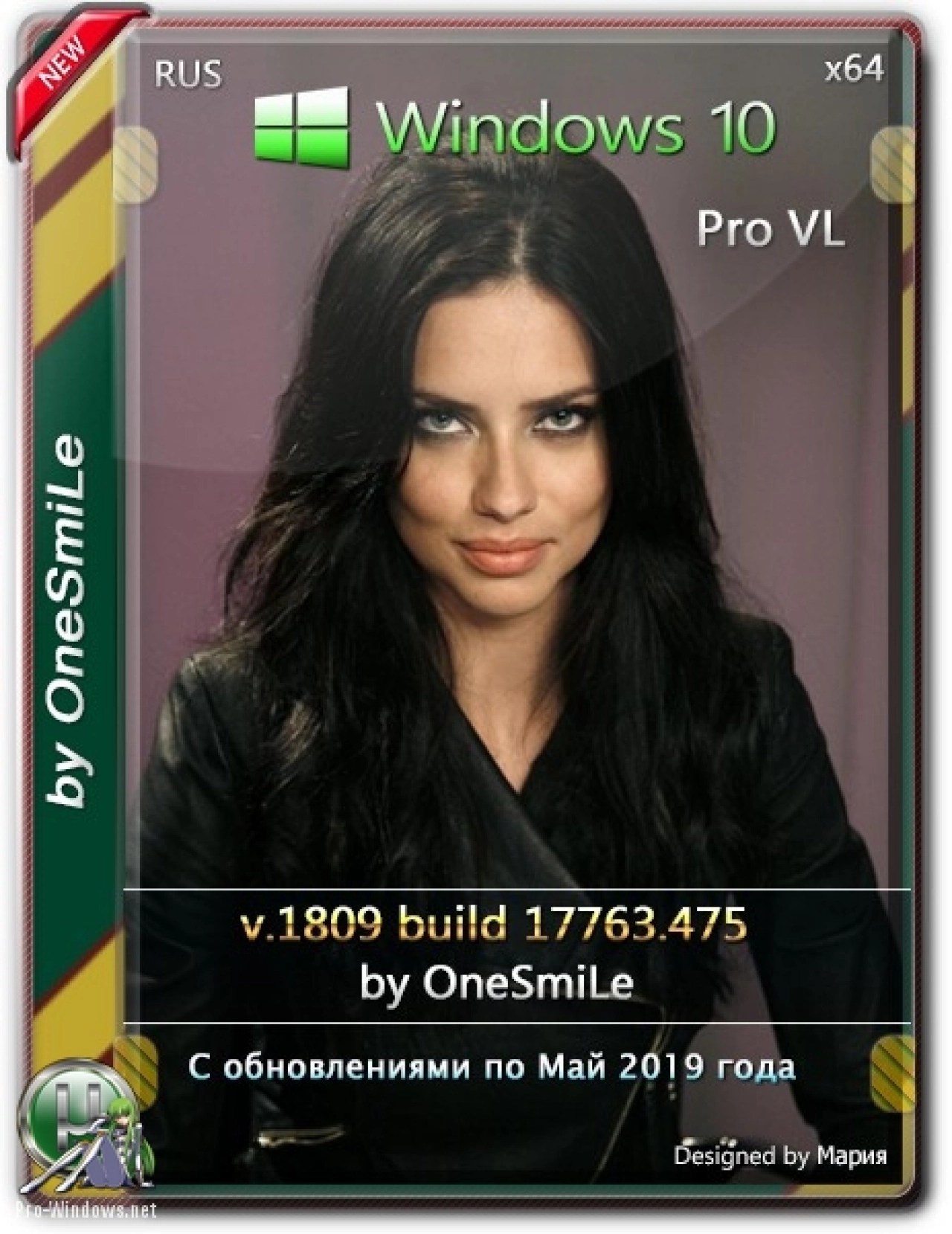 Screenshot #1 - Windows 10 Pro VL 1809 17763.475 x64 Rus by OneSmiLe (04.05.2019)