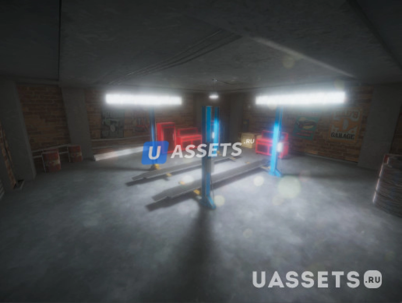 Screenshot #1 - Low-Poly Garage