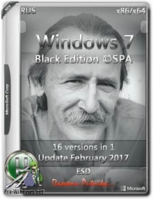 Windows 7 SP1 Black Edition x86-x64 ©SPA [ESD]