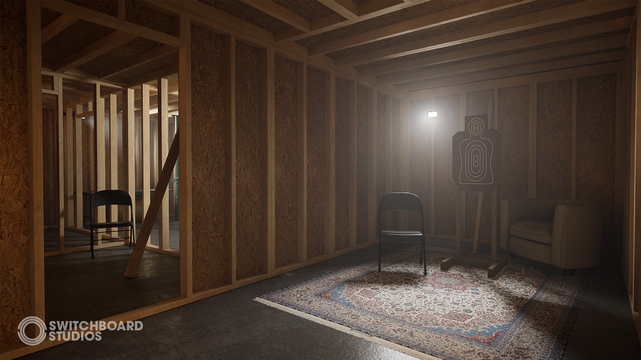Screenshot #1 - Shoothouse - Killhouse Shooting Range Training Arena 5.7 | Unreal Engine Asset