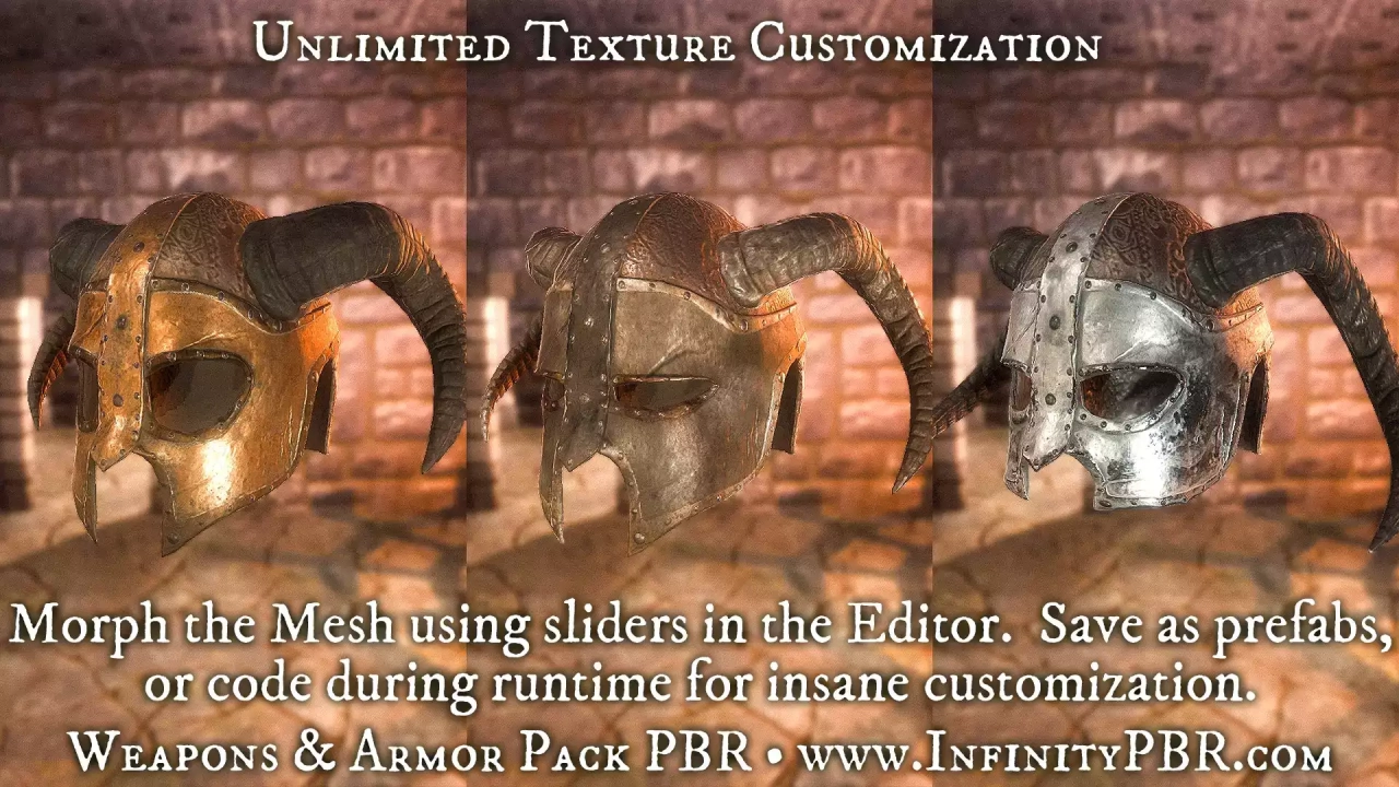 Screenshot #2 - Weapons & Armor PBR Pack #1 - Fantasy RPG