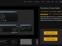 Screenshot #1 - Runtime DataTable UE5.4