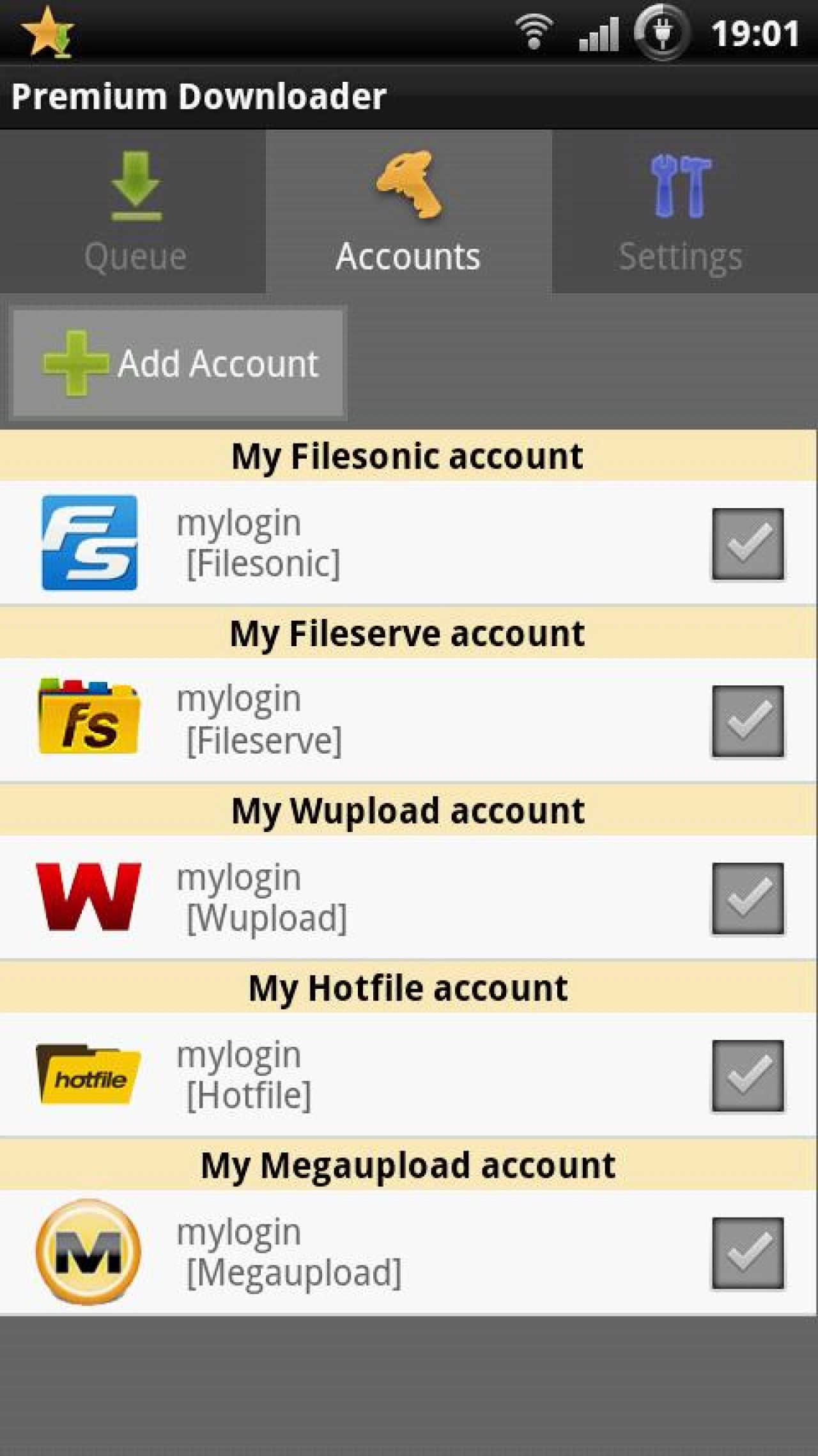 Screenshot #2 - PREMIUM DOWNLOADER 1.09