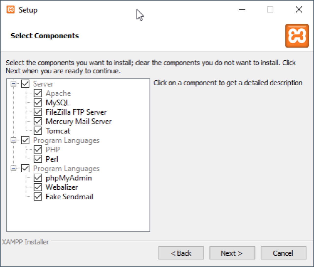 Screenshot #1 - XAMPP 8.0.30 / 8.1.25 / 8.2.12