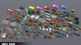 Screenshot #3 - Simple House Interiors - Cartoon assets