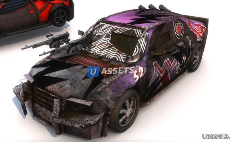 Pack Of 9 Death Race Cars