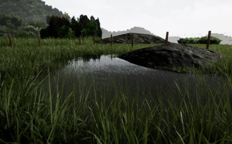 Realistic Grass SV 02 Master Grass для UE5