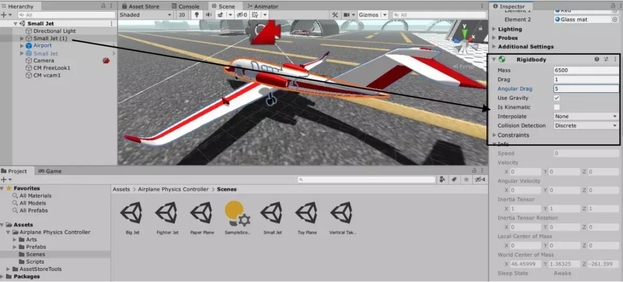 Screenshot #2 - Airplane Physics Controller