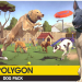Dog Pack - Synty POLYGON - 3D Game Assets