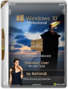 Windows 10 Pro 1703 (x64) Version 15063.0