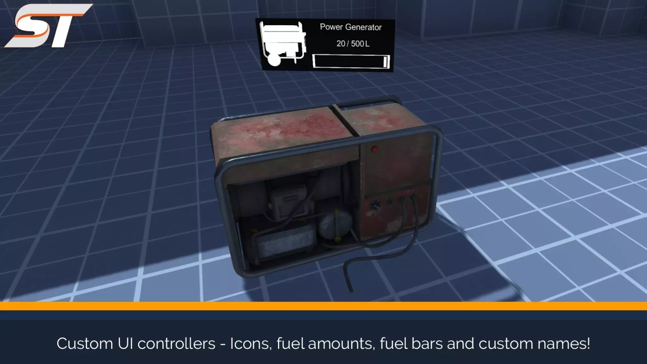 Screenshot #3 - Generator Engine & Fuel System