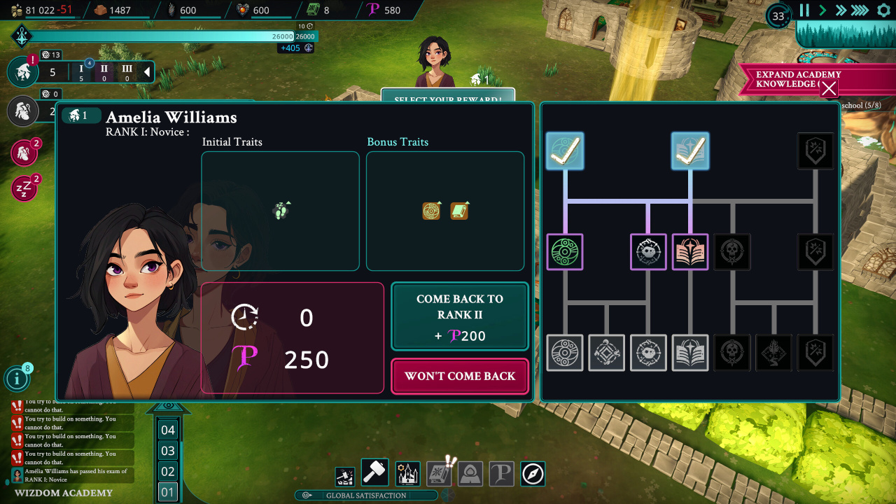 Screenshot #1 - Wizdom Academy