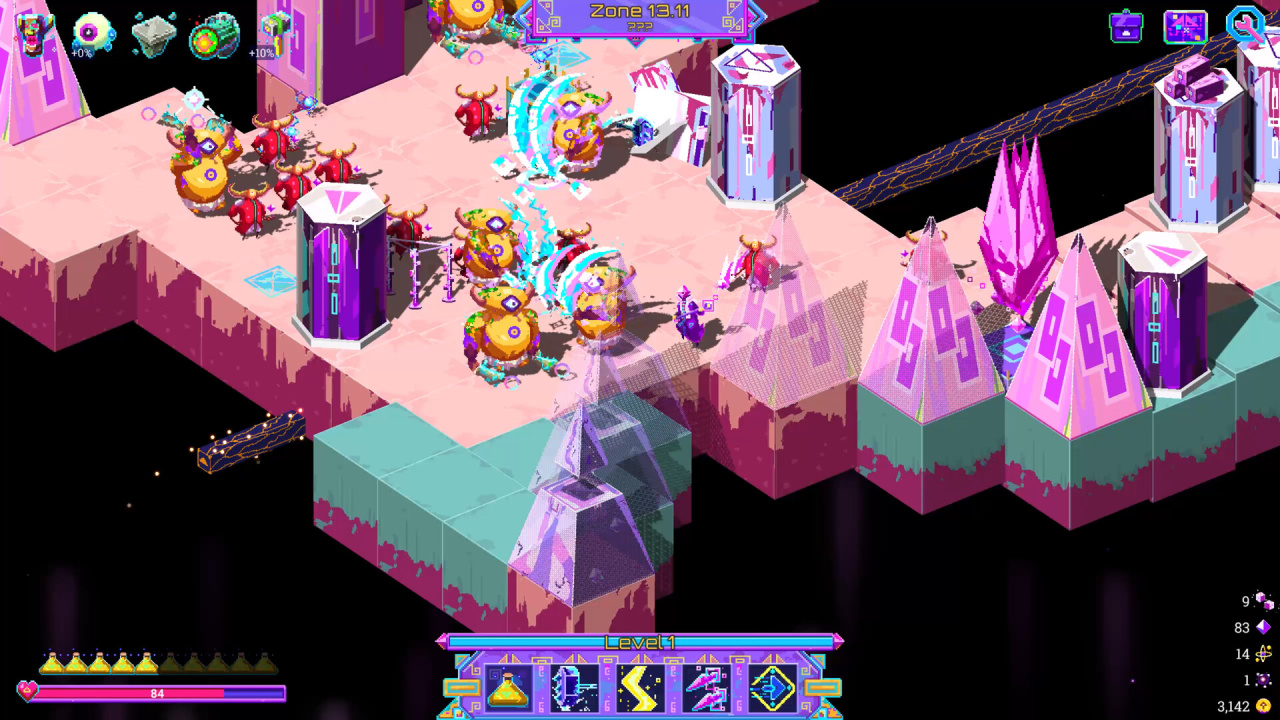 Screenshot #1 - Neon Spellstorm