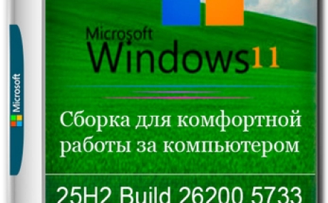 Windows 11 Pro Русская 25H2 Build 26200.5733 Stable