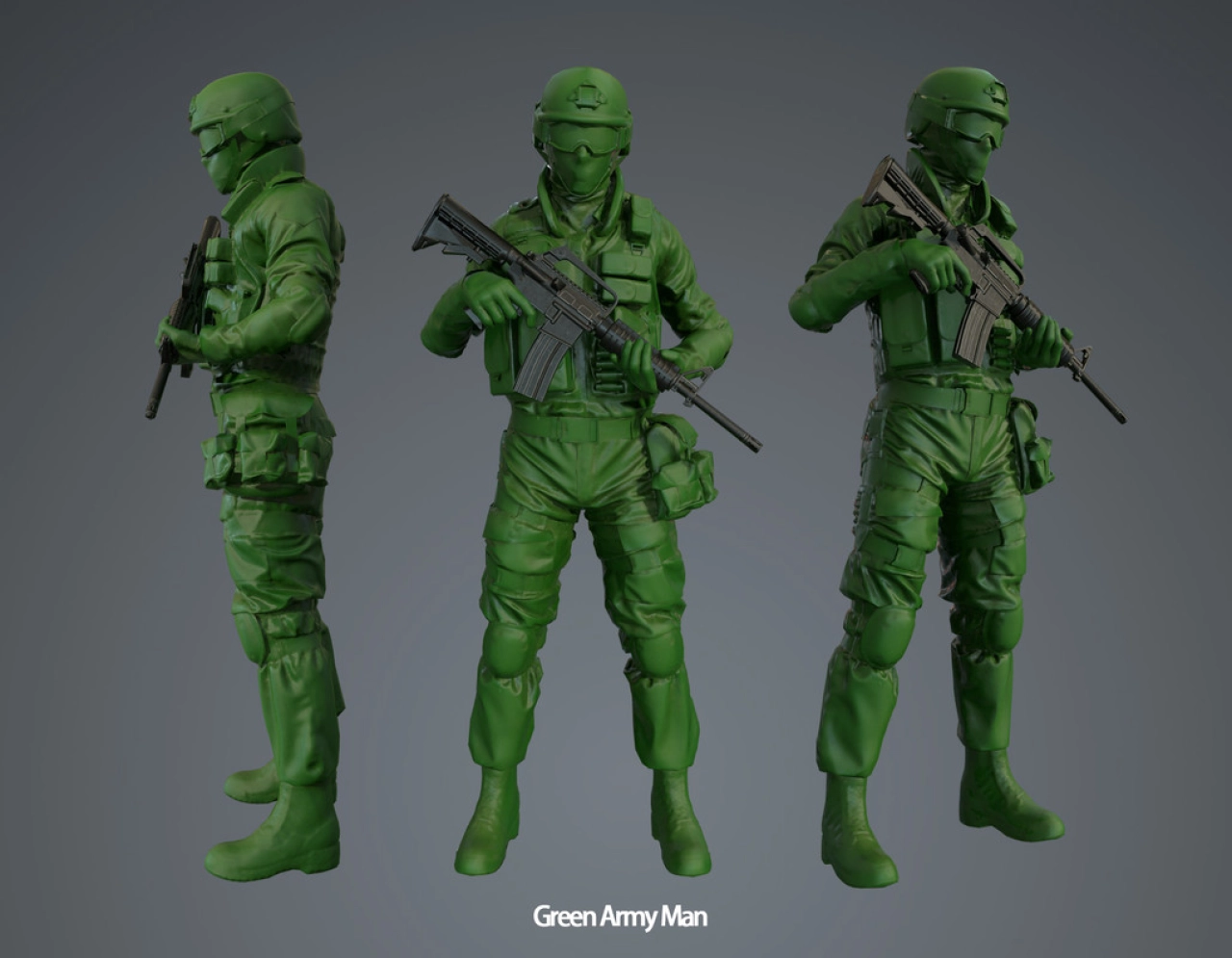 Screenshot #10 - Assault Character Pack Remastered - unity