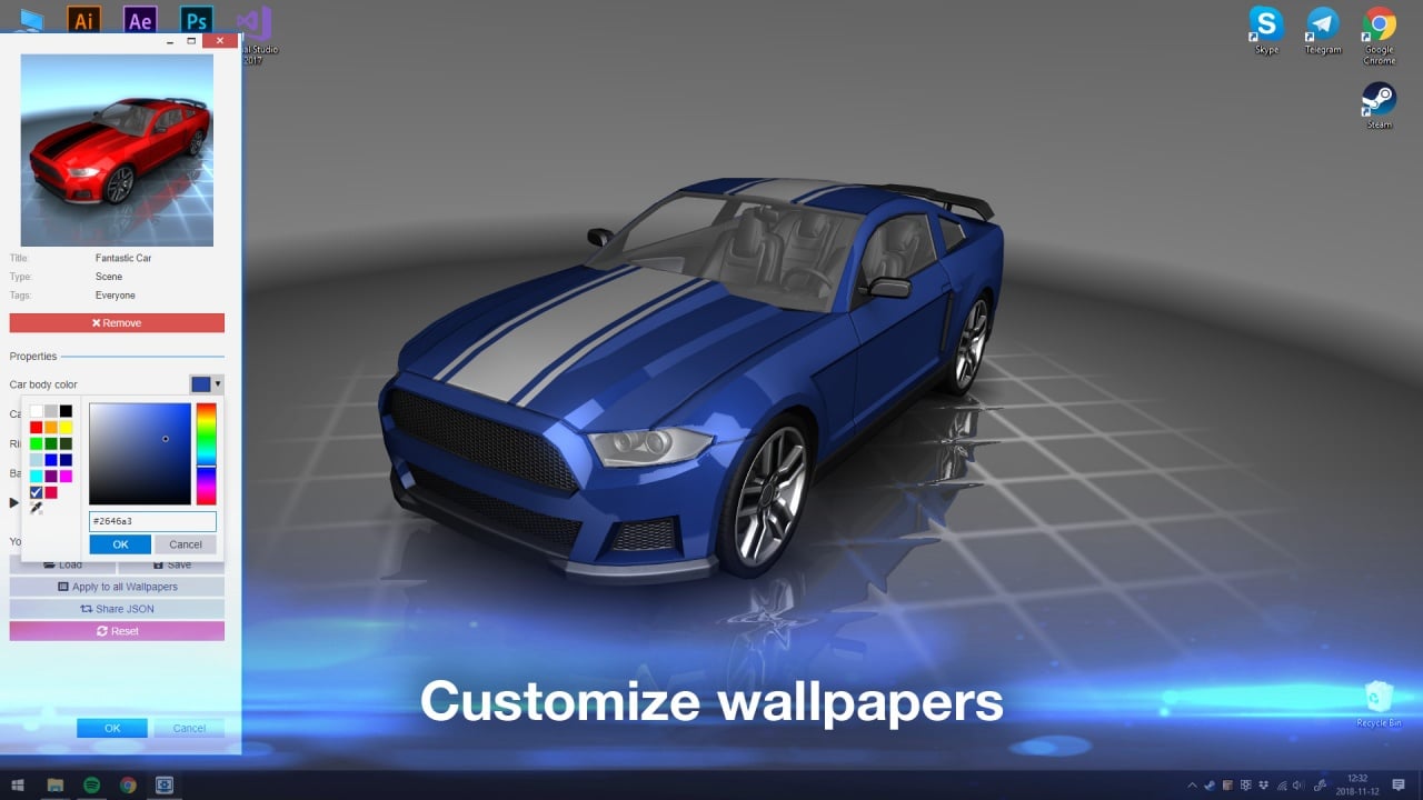 Screenshot #1 - Wallpaper Engine