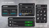 Screenshot #4 - Flat black universal GUI, 4k UI Kit - over 400 PNG files!