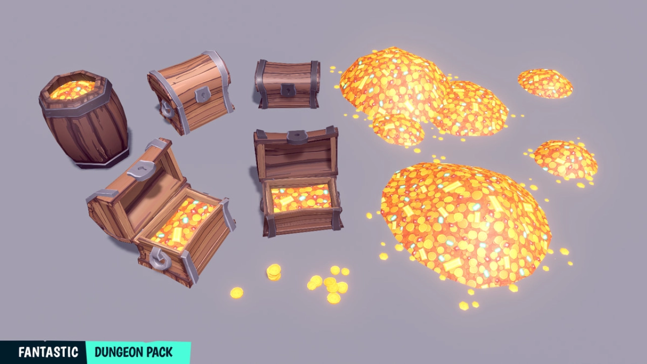 Screenshot #10 - FANTASTIC - Dungeon Pack FULL (Unity)