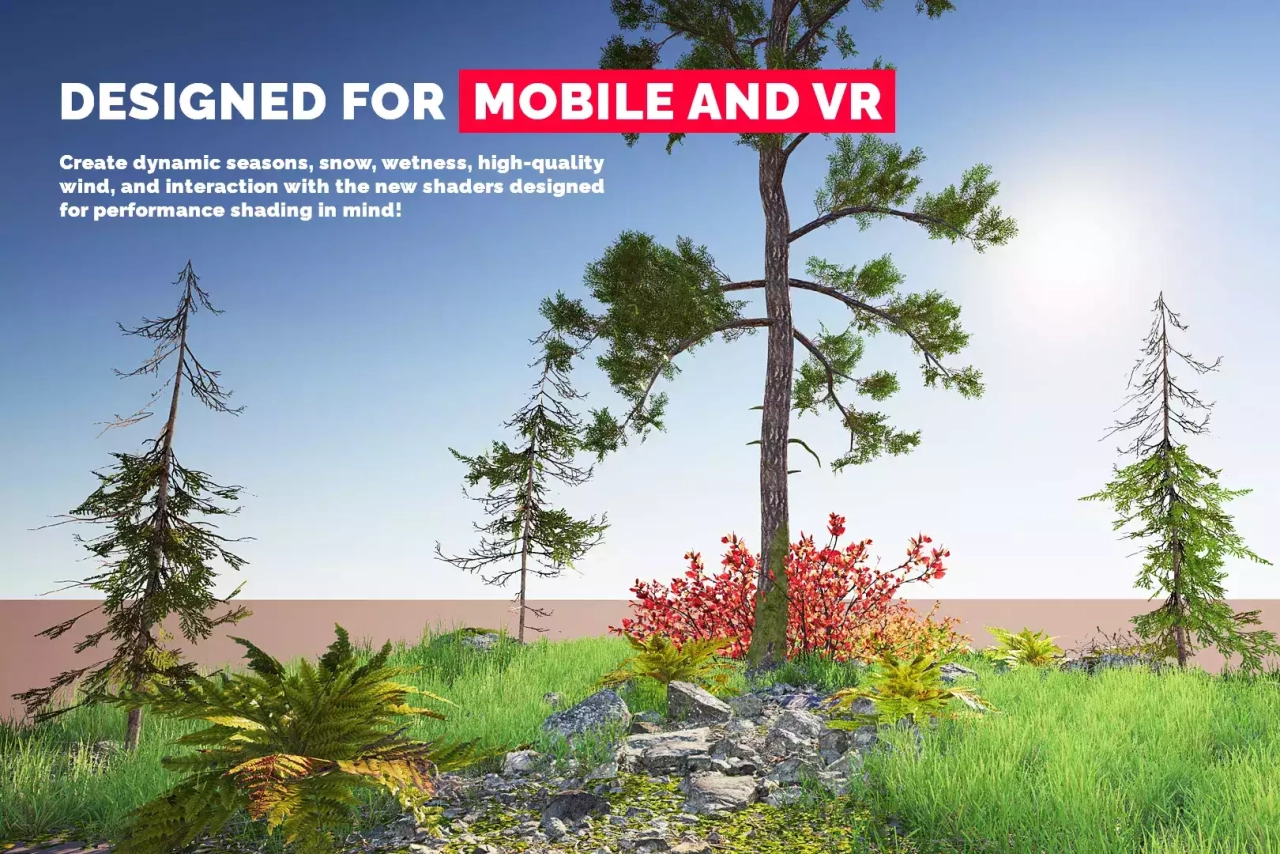 Screenshot #1 - The Vegetation Engine | Mobile Shaders Module