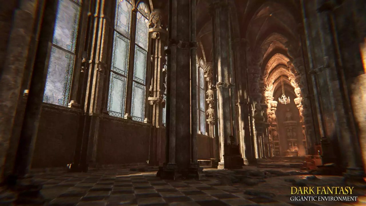 Screenshot #4 - Dark Fantasy Gigantic Environment