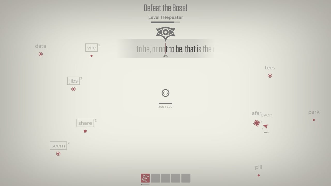 Screenshot #4 - Glyphica: Typing Survival