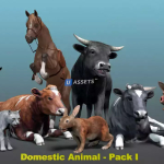 Screenshot #2 - Domestic Animal Pack 1