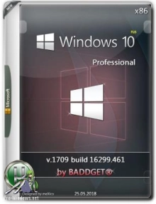Windows 10 Pro RS3 v1709.16299.461 x86