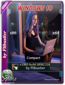 Windows 10 1903 Compact 6in2 [18362.116] (x86-x64)