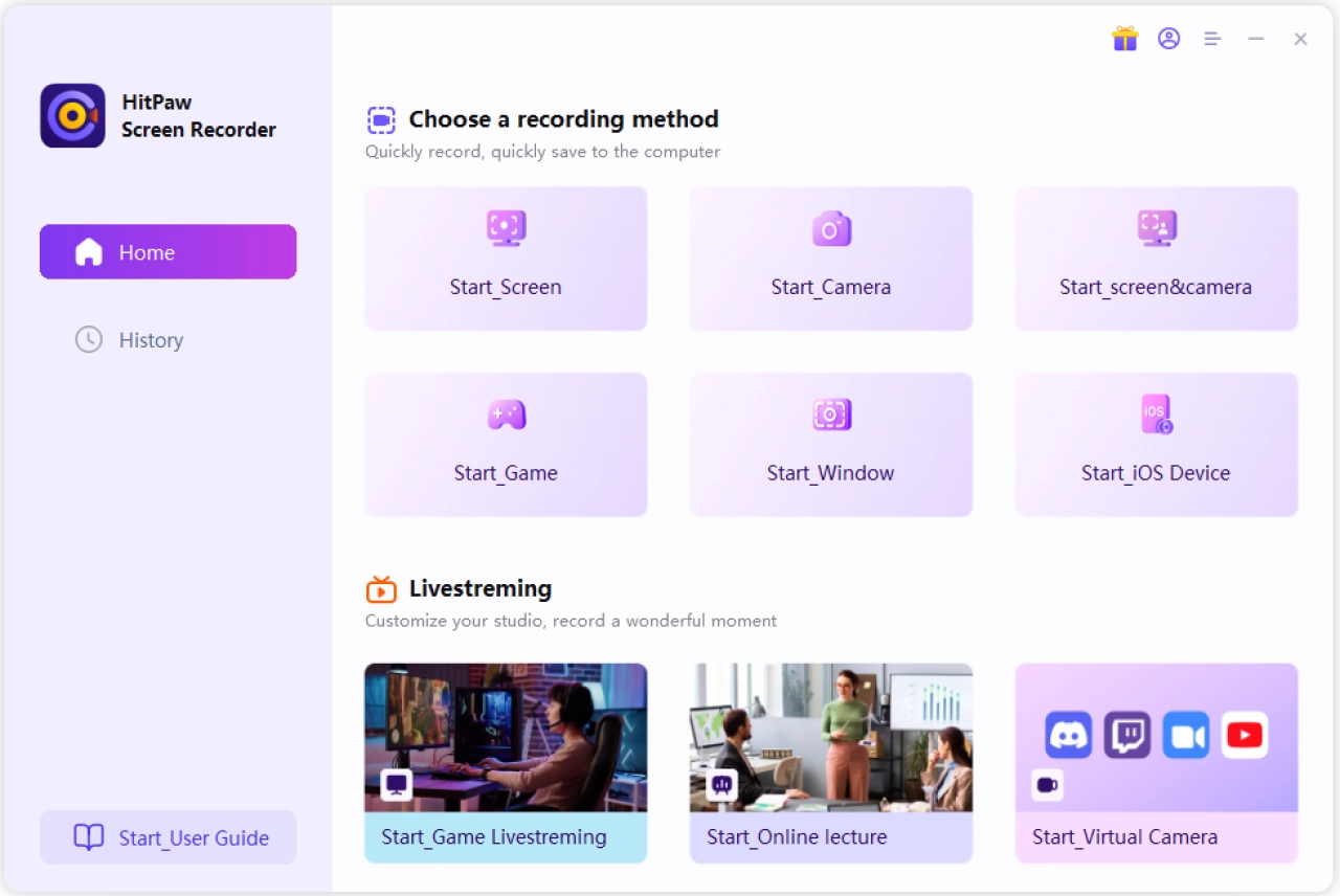 Screenshot #4 - Repack HitPaw Screen Recorder 2.3.4 + активация