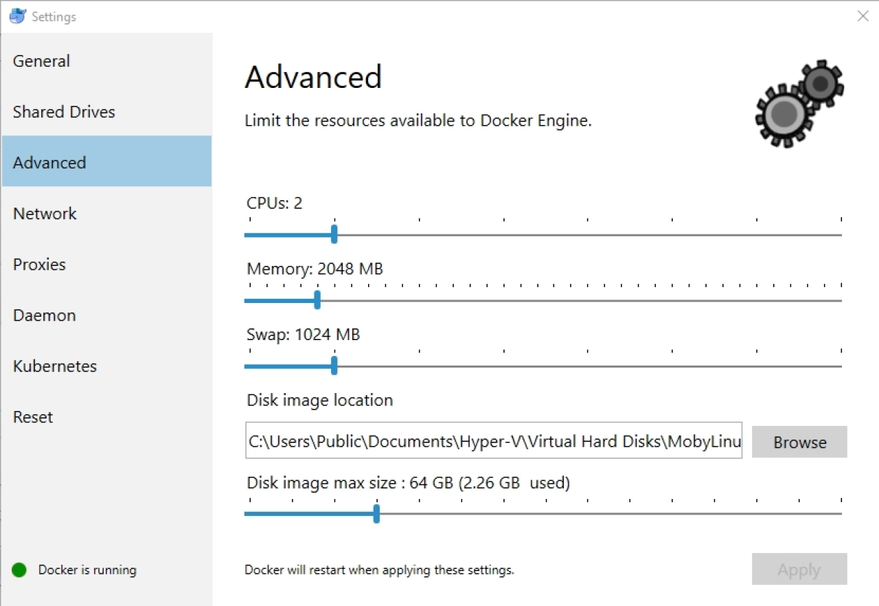 Screenshot #1 - Docker 4.32.0